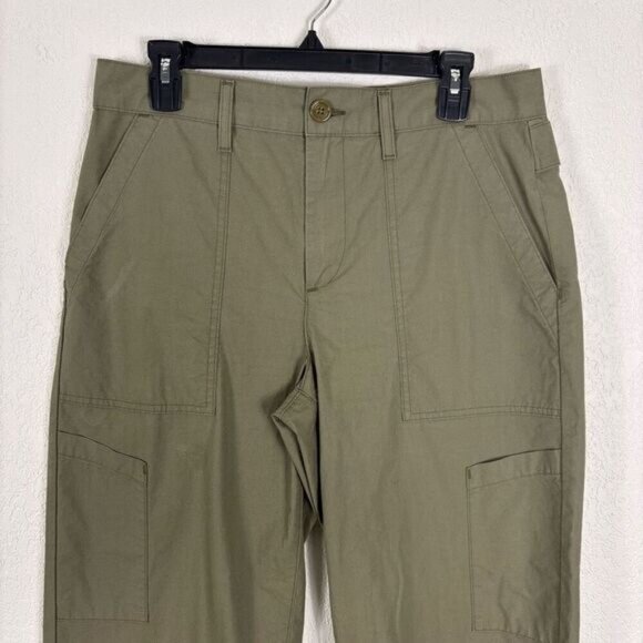 Agolde Daria Green Capri Twill Pants Women's Size 29 - Picture 2 of 10